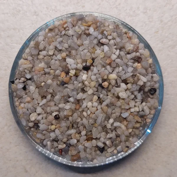 AquaDella Gravel Black Widok jak wygląda po zalaniu wodą